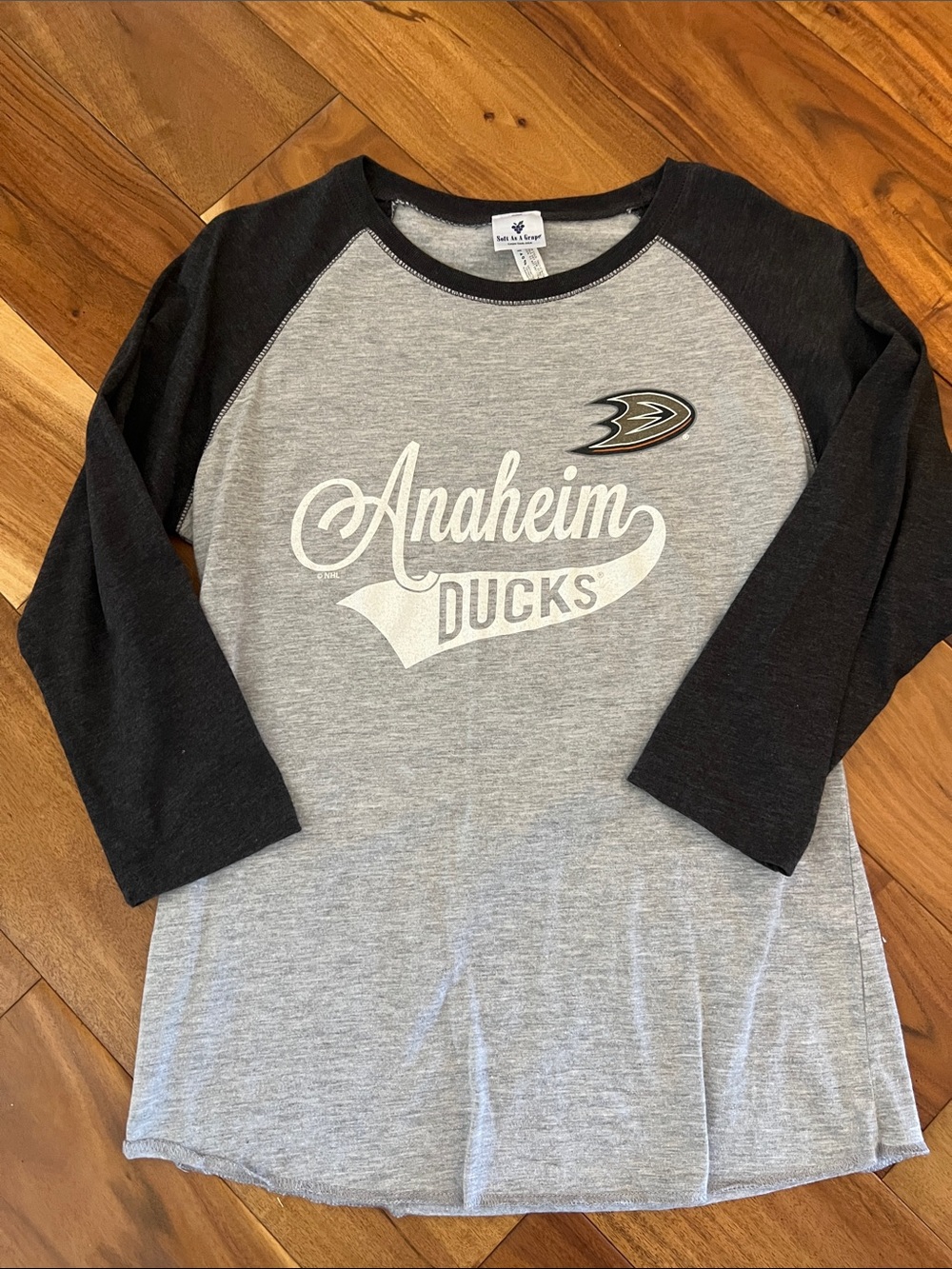 Anaheim Ducks Baseball Tee